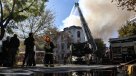 Incendio afecta a casona patrimonial en Barrio República