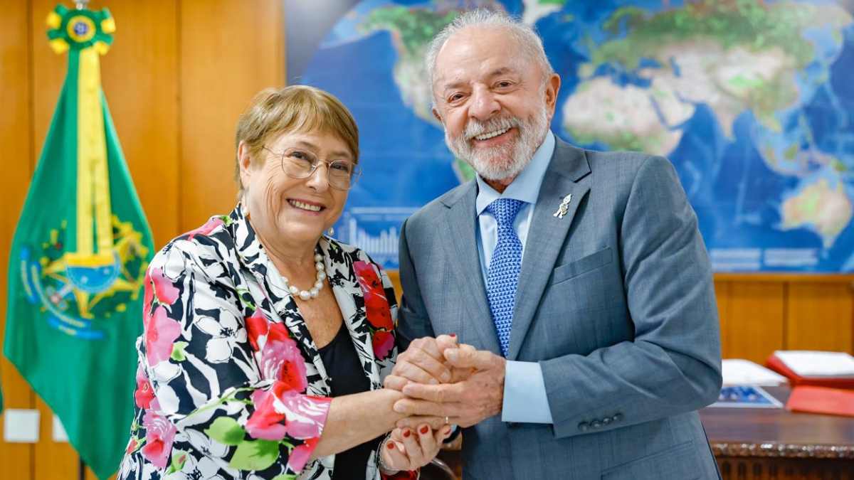 Lula se reunió con Bachelet y ratificó respaldo de Brasil para liderar Naciones Unidas