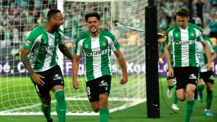 Real Betis clasificó a la Liga de Campeones