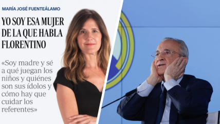   Periodista aludida por Florentino Pérez le respondió: Ahora soy yo la que duda si usted sabe 