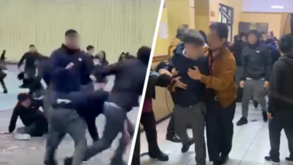   Un balón de fútbol: rector contó cómo inició la masiva pelea en liceo de Talcahuano 