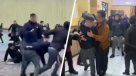 Un balón de fútbol: rector contó cómo inició la masiva pelea en liceo de Talcahuano..