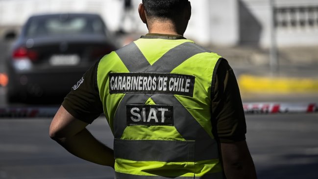 Delincuente quedó en riesgo vital tras chocar mientras huía en moto de un asalto