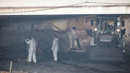   Rucos en la ribera del río Mapocho fueron desalojados en operativo 