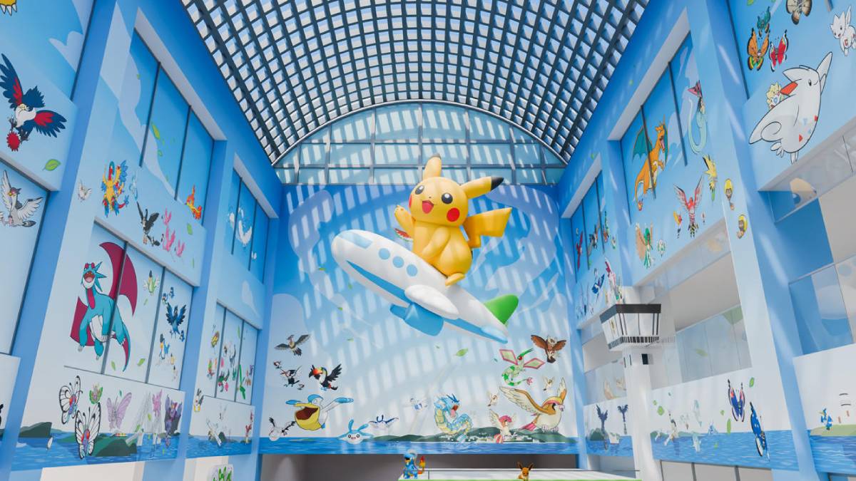 Así es el primer aeropuerto de "Pokémon" en el mundo
