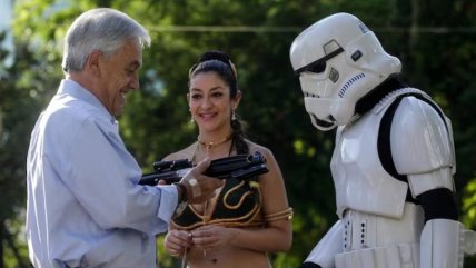 Cosplayer chilena recordó viral momento "Star Wars" junto a Piñera