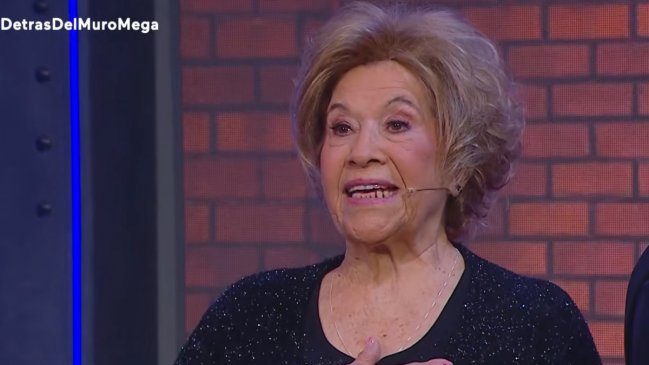Paty Cofré reapareció en 