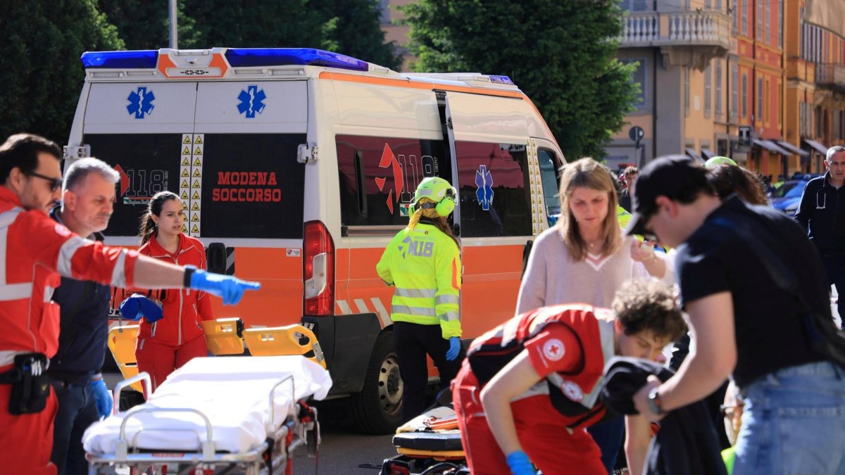 Atropello múltiple en Italia dejó ocho heridos, cuatro de ellos graves