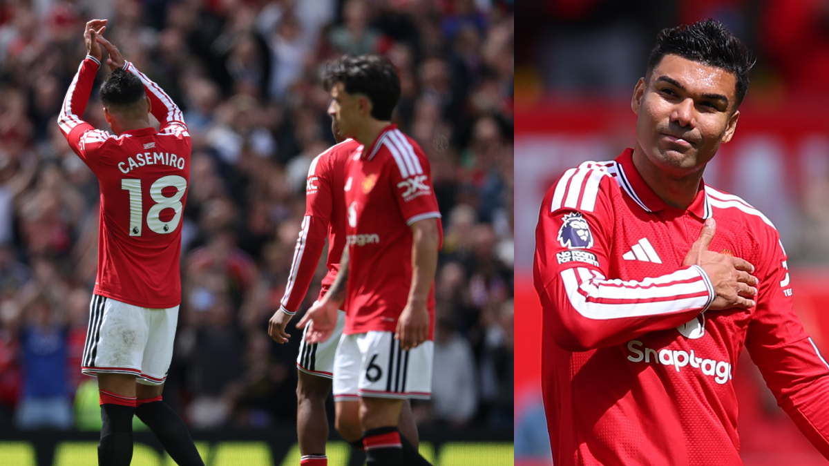 Casemiro dijo adiós a Old Trafford en el triunfo de Manchester United ante Nottingham Forest