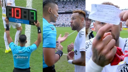 Ad portas de la nómina de Brasil: Neymar fue reemplazado por error y Santos cayó goleado