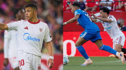   Prensa española valoró a Alexis y dio notas regulares a Suazo tras la salvación de Sevilla 