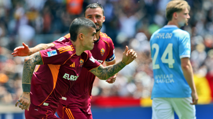   AS Roma ganó el clásico ante Lazio y sostuvo su lugar en zona de Champions 