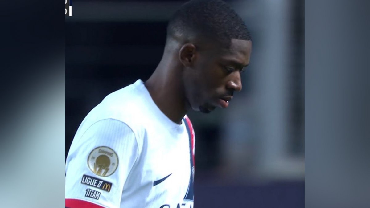 Sufre PSG: Dembelé se lesionó a dos semanas de la final de la Champions