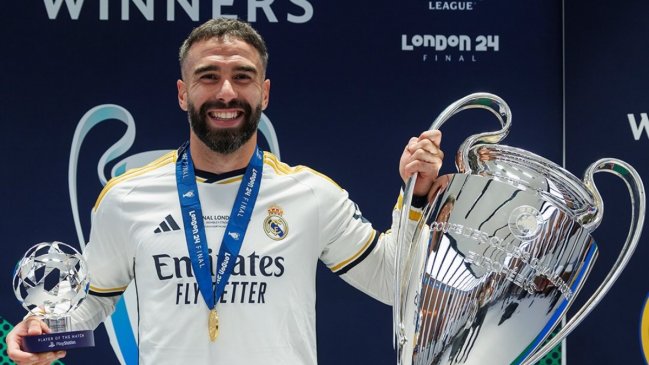 Se va con 27 títulos: Real Madrid anunció la salida de Dani Carvajal