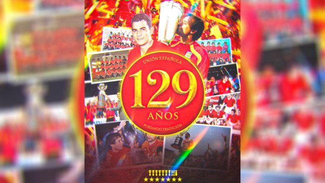 Unión Española celebra 129 años 