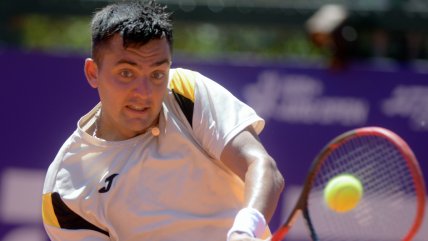   Tomás Barrios debutará este martes en la qualy de Roland Garros 