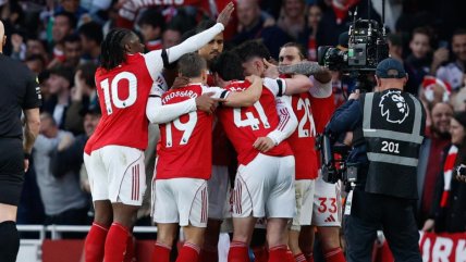 Arsenal quedó a un paso de ser campeón de la Premier League 22 años después