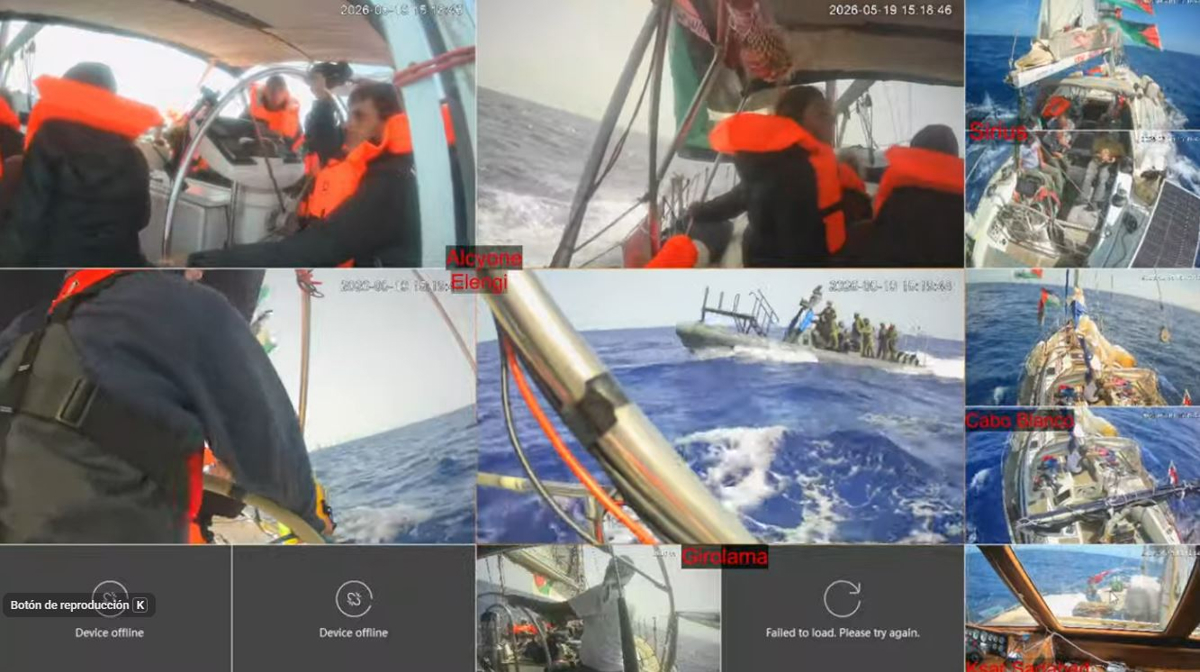 La Flotilla dio por interceptados todos sus barcos tras captura de uno de bandera francesa