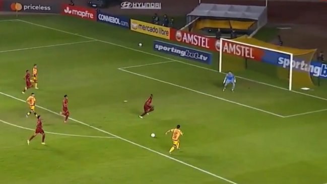 [VIDEO] ¡Golazo! Cristian Zavala culminó una contra perfecta de Coquimbo ante Tolima