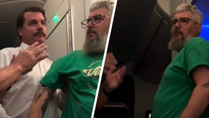   Neozelandés mordió a un auxiliar de vuelo y obligó a desviar su avión 