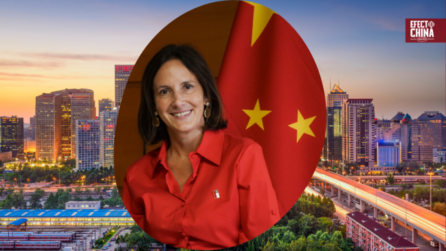 Subsecretaria Paula Estévez inicia crucial gira en China