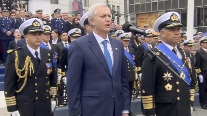 Presidente Kast encabeza por primera vez el Día de las Glorias Navales