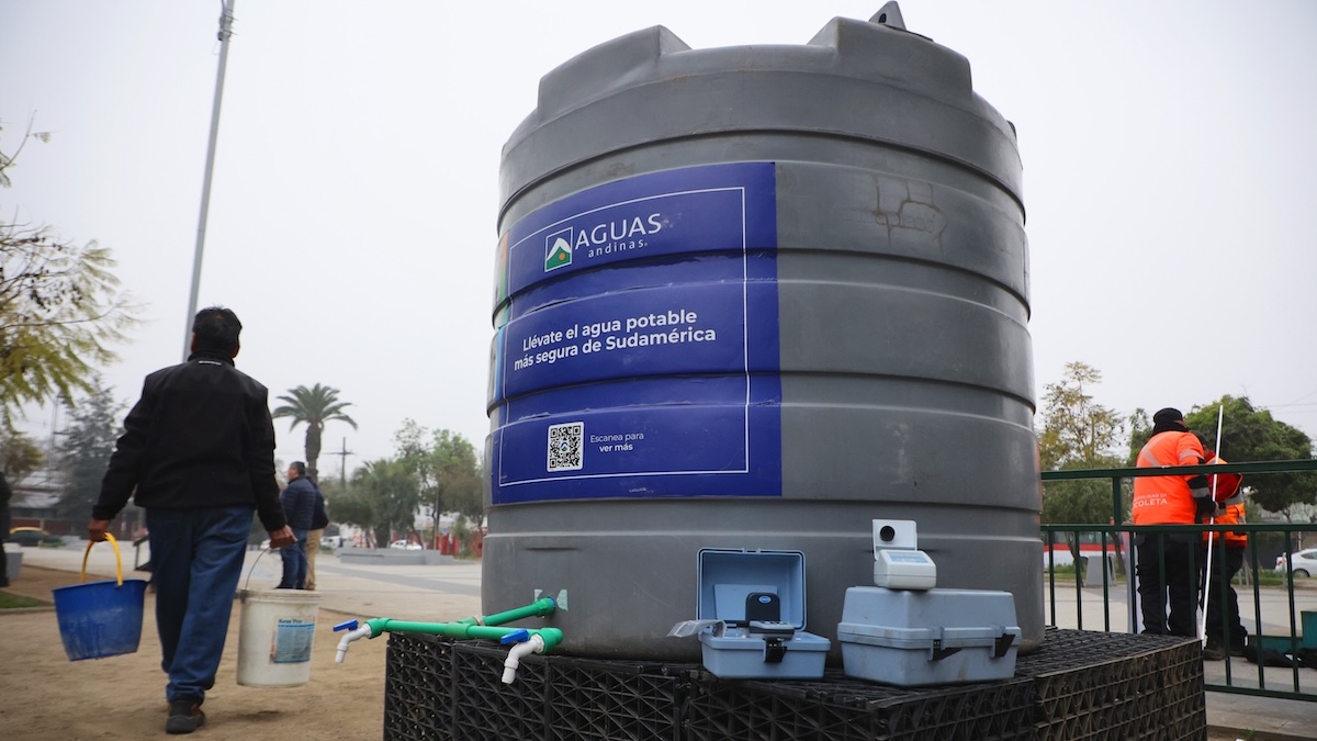 Comenzó megacorte de agua en ocho comunas de Santiago