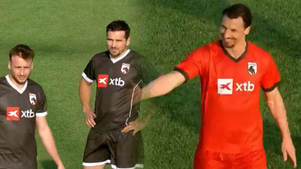   Pangal Andrade y Pedro Astorga jugaron partido con Zlatan Ibrahimović en Polonia 