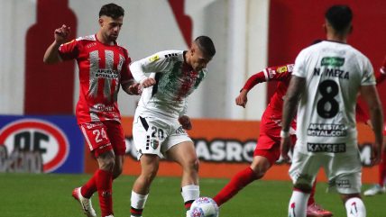  Palestino venció a U. La Calera por la fecha 13 de la Liga de Primera  