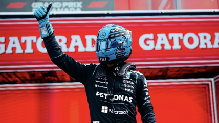   George Russell superó a Lando Norris y se quedó con el triunfo en el sprint del GP de Canadá 