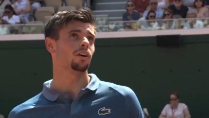   El desesperado pedido de Arthur Gea para ir al baño en Roland Garros: 