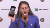 Ucraniana Kostyuk entre lágrimas en Roland Garros: Un misil cayó a 100 metros de mi casa