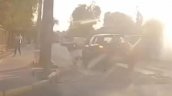 Conductor atropelló a mujer con su guagua en un coche en Quilicura