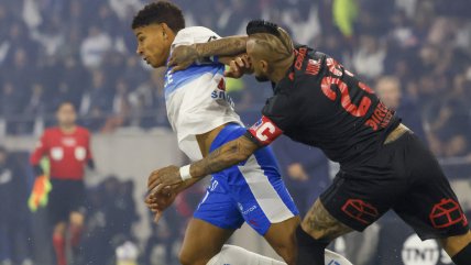   [VIDEO] Esta es la jugada con Vidal que dejó lesionado a Rossel 