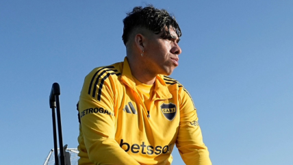   Carlos Palacios quedó fuera de la citación de Boca Juniors para el duelo ante la UC 