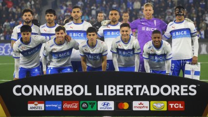 La formación de la UC para enfrentar a Boca Juniors por Copa Libertadores