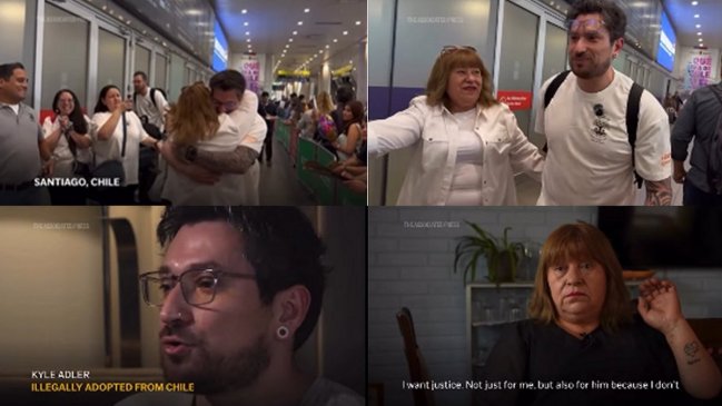 Fue robado en dictadura: chileno-estadounidense se reencontró con su madre biológica