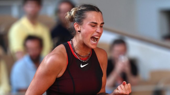 Sabalenka aceleró para meterse en tercera ronda de Roland Garros