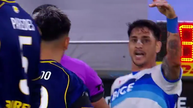 [VIDEO] Fernando Zampedri tuvo un duro cruce con Leandro Paredes