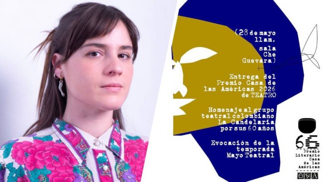Dramaturga chilena Camila Roeschmann fue premiada en Cuba