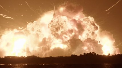 Cohete de Blue Origin explotó durante una prueba en Florida