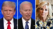 Trump cuestionó a Jill Biden por no socorrer a su marido durante el desastroso debate de 2024
