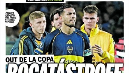 Olé lideró los lamentos de los diarios argentinos por la eliminación de Boca