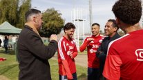 La Roja recibió visita de bicampeones de América