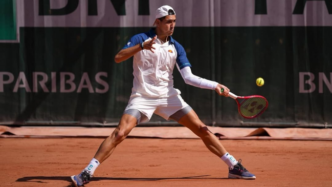 Alejandro Tabilo enfrenta a Moise Kouamé en la tercera ronda de Roland Garros