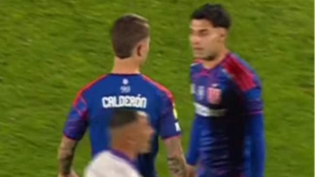 [VIDEO] Altamirano y Calderón protagonizaron tenso encontronazo en el duelo ante Concepción
