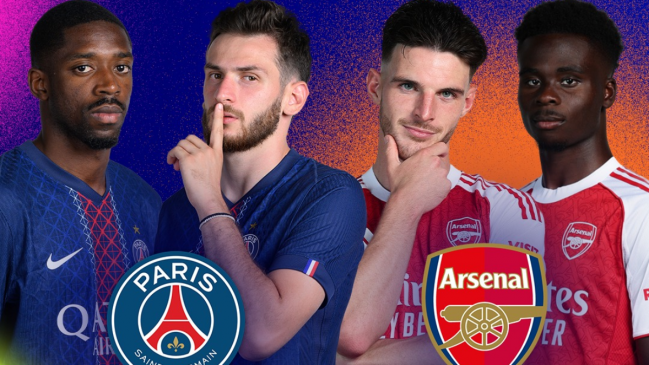 PSG y Arsenal definen al campeón en la gran final de la Champions League