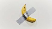 Roban el plátano de controvertida obra en museo francés