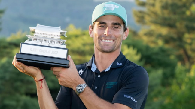 Joaquín Niemann tras ganar el LIV Golf de Corea: Me encanta estar en estos momentos