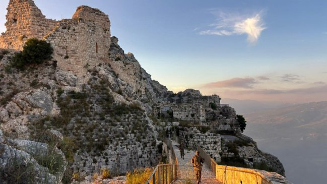 Israel tomó posición estratégica del castillo de Beaufort, al norte del libanés río Litani